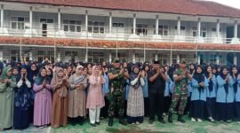 Kodim 0622/Kabupaten Sukabumi menggelar kegiatan Wawasan Kebangsaan dan sosialisasi penerimaan prajurit TNI AD Tahun Anggaran 2025 di MAN 2 Sukabumi dan SMK Mutiara Palabuhanratu.