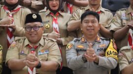 Kapolres Sukabumi, AKBP Dr. Samian, menghadiri Rapat Kerja Cabang Gerakan Pramuka Kabupaten Sukabumi 2025.