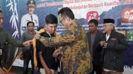 Sebanyak 734 mahasiswa Universitas Linggabuana PGRI Sukabumi (Unlip) resmi dilepas Bupati Sukabumi H. Asep Japar untuk menjalankan Kuliah Kerja Nyata (KKN) di berbagai desa di Sukabumi, Cianjur, dan Banten.