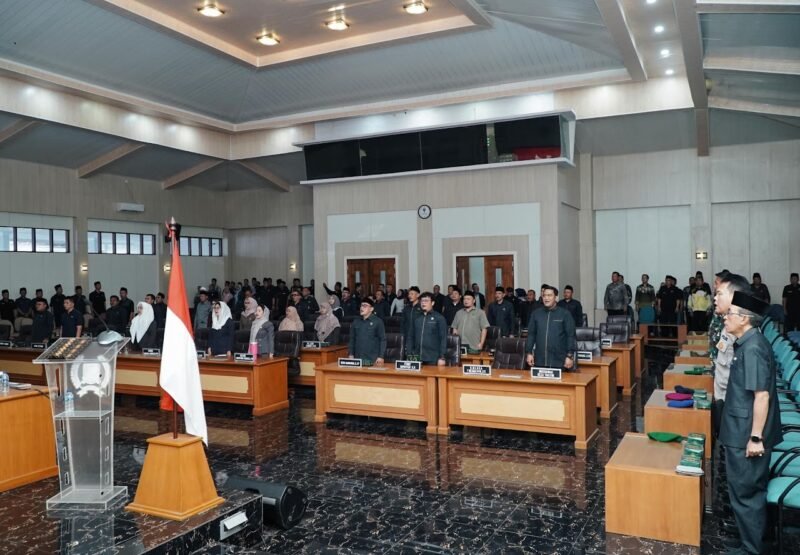 DPRD Kabupaten Sukabumi gelar Rapat Paripurna ke-15 bahas Raperda dana cadangan Pilbup 2029.