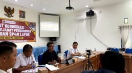 Diskominfo Kabupaten Sukabumi gelar rapat koordinasi PPID dan Pejabat Penghubung SP4N Lapor, perkuat sinergi antarperangkat daerah dalam mewujudkan pelayanan informasi publik yang cepat, tepat, dan transparan di era digital.