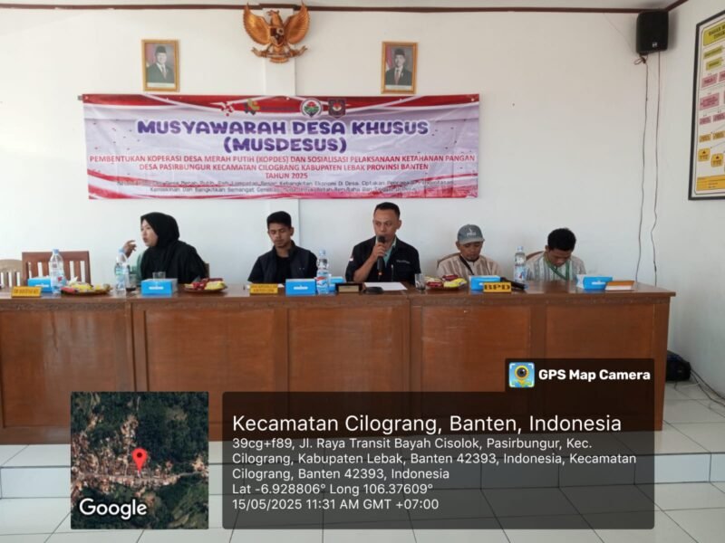 Peluncuran Koperasi Merah Putih di Desa Pasir Bungur menjadi langkah nyata dalam memperkuat ekonomi kerakyatan melalui implementasi Inpres No 9 Tahun 2025.