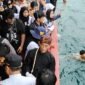 Ribuan warga dan nelayan Palabuhanratu larut dalam kekhidmatan tradisi Larung Saji dalam rangka Hari Nelayan ke-65. Upacara laut ini tak sekadar seremonial, melainkan bentuk nyata pelestarian laut dan harapan akan keberkahan hidup.