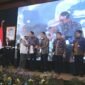 Bupati Sukabumi H. Asep Japar mendampingi Menko Bidang Infrastruktur dan Pembangunan Kewilayahan H. Agus Harimurti Yudhoyono