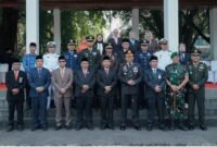 Ketua DPRD Kabupaten Sukabumi, Budi Azhar Muttawali, menghadiri upacara peringatan Hari Lahir Pancasila 2025 di Alun-Alun Palabuhanratu.