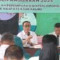 Sekda H. Ade Suryaman memimpin Rakor P2WKSS Kabupaten Sukabumi 2025 di Desa Gunung Guruh.