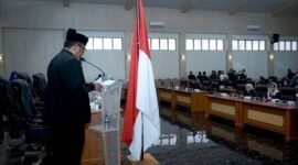 DPRD Kabupaten Sukabumi menggelar Rapat Paripurna membahas nota pengantar Bupati terkait Rancangan Perubahan KUA