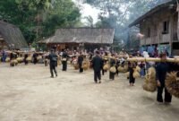 Ritual adat Seren Taun ke-446 kembali digelar khidmat di Kampung Adat Kasepuhan Sinar Resmi.