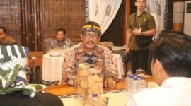 Bupati Sukabumi H. Asep Japar bersama jajaran menghadiri Rapat Koordinasi bersama Mendagri Tito Karnavian.