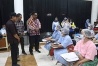 Bupati Sukabumi H. Asep Japar memantau langsung pelayanan KB MOW dan MOP
