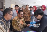 Bupati Sukabumi H. Asep Japar menghadiri pelantikan Pengurus Cabang Asosiasi Klinik Indonesia (ASKLIN) Kabupaten Sukabumi Periode 2025–2030