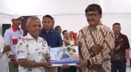 Bupati Sukabumi H. Asep Japar secara resmi meluncurkan 386 Koperasi Desa/Kelurahan Merah Putih se-Kabupaten Sukabumi.