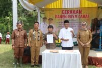 Dinas Pertanian Kabupaten Sukabumi dukung panen raya cabai di Desa Cipeuteuy
