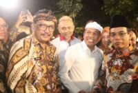 Bupati Sukabumi H. Asep Japar menghadiri launching aplikasi Jaga Desa di Kabupaten Subang.