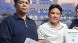 Kuasa hukum RR, anggota Polres Sukabumi, membantah tudingan pengrusakan dan pengancaman yang dilaporkan oleh SMI.