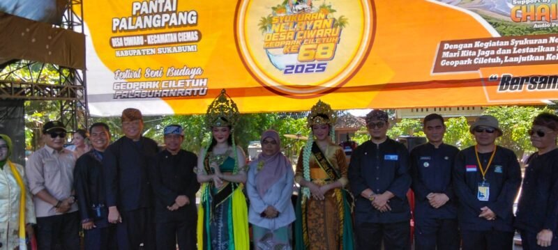 Syukuran Hari Nelayan ke-68 di Desa Ciwaru menjadi simbol kuatnya budaya pesisir Sukabumi.