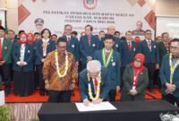 Pelantikan pengurus IDI Cabang Kabupaten Sukabumi periode 2025–2028