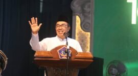 Sekda Kabupaten Sukabumi H. Ade Suryaman menghadiri Milad ke-45 Pondok Pesantren Azzainiyah