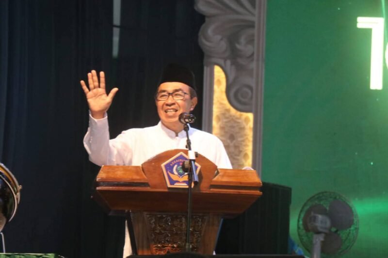 Sekda Kabupaten Sukabumi H. Ade Suryaman menghadiri Milad ke-45 Pondok Pesantren Azzainiyah