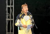 Sekda Kabupaten Sukabumi H Ade Suryaman membuka Pasar Rakyat UMKM