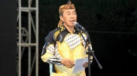 Sekda Kabupaten Sukabumi H Ade Suryaman membuka Pasar Rakyat UMKM