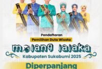 Ajang Pemilihan Duta Wisata Mojang Jajaka Kabupaten Sukabumi 2025