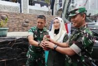 Kodim 0622/Kabupaten Sukabumi resmi menerima bantuan satu unit bus operasional dari Panglima TNI.