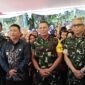 Waaster Panglima TNI Brigjen TNI (Mar) Bambang Hadi Suseno meninjau pelaksanaan TMMD ke-125 Kodim 0622/Kabupaten Sukabumi