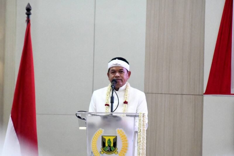 Gubernur Jawa Barat H Dedi Mulyadi menghadiri peringatan Hari Jadi ke-155