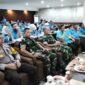 Dandim 0622/Kabupaten Sukabumi Letkol Kav Andhi Ardana Valeriandra mendampingi Pamen Ahli Kodam III Siliwangi Kolonel Inf Dikdik