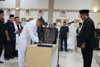 Ali Iskandar resmi dilantik sebagai Kepala Dinas Pariwisata Kabupaten Sukabumi