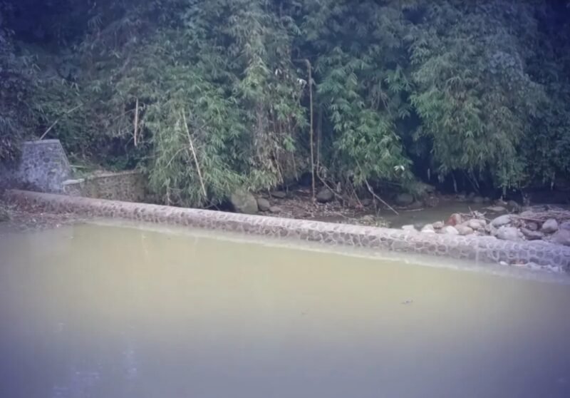 Bendungan Leuwi Bangga di Kecamatan Nagrak