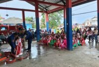 Edukasi keselamatan sejak dini menjadi langkah penting dalam membangun kesadaran anak terhadap bahaya kebakaran.