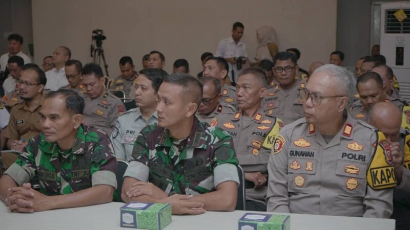 Polres Sukabumi bersama Pemerintah Kabupaten Sukabumi, TNI-Polri,