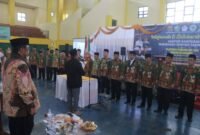 Bupati Sukabumi H. Asep Japar menghadiri pelantikan pengurus DPC Forum Komunikasi Diniyah Takmiliyah (FKDT)
