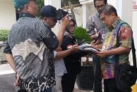 Sidang aanmaning sengketa tanah di Kelurahan Pasirluyu, Kota Bandung, digelar di Pengadilan Negeri Bandung.