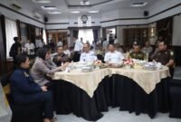 Wakil Bupati Sukabumi menghadiri silaturahmi Forkopimda Kota dan Kabupaten Sukabumi