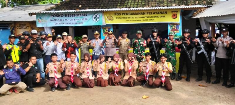 Danramil 1123/Cisewu menjamin keamanan dan kenyamanan wisatawan selama libur Natal dan Tahun Baru 2025/2026.