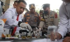 Wujudkan Polri Berintegritas, Polres Sukabumi Laksanakan Apel Pagi dan Tes Urine