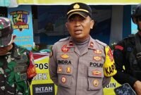 Kapolsek Caringin IPDA Indra Koncara mengapresiasi sinergi seluruh unsur pengamanan Nataru 2025/2026.
