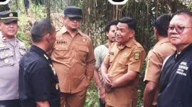 Disperkim Kabupaten Sukabumi melakukan survei lokasi terdampak bencana