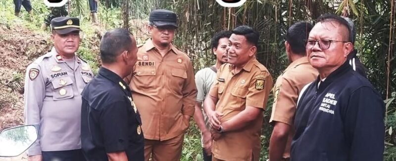 Disperkim Kabupaten Sukabumi melakukan survei lokasi terdampak bencana
