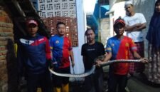 Respons cepat Damkarmat Kabupaten Sukabumi