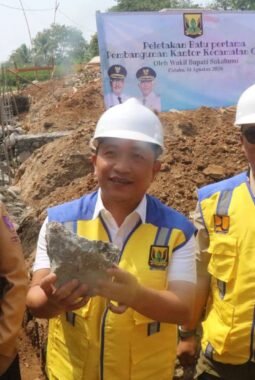 Disperkim Sukabumi Realisasikan Aspirasi Warga, Gedung Kantor Kecamatan Cidahu Dibangun