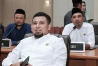 Ketua Komisi II DPRD Kabupaten Sukabumi, Hamzah Gurnita,