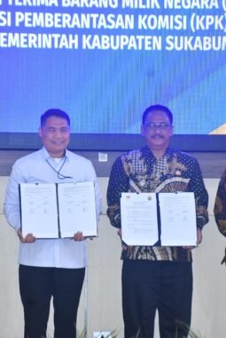 Bupati Terima Aset Rampasan KPK: Harus Jadi Nilai Tambah bagi Pembangunan Sukabumi