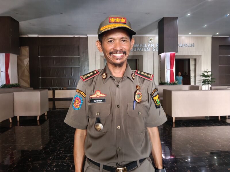 Sekretaris Satpol PP Kabupaten Sukabumi,